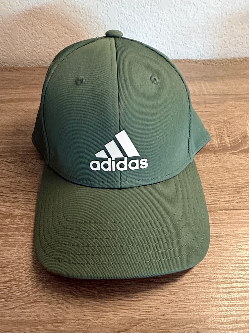 adidas Olive Green Logo Baseball Hat